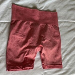SHEIN Red Bike Shorts